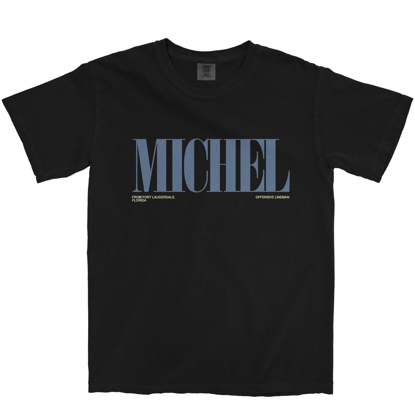 DANIEL MICHEL CLASSIC BLACK TEE