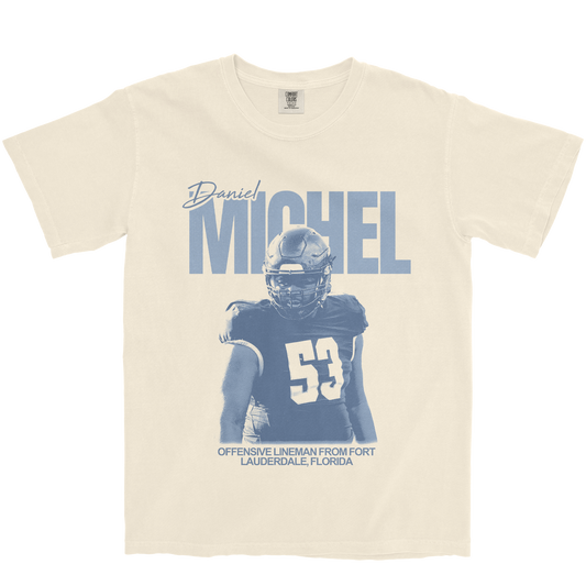DANIEL MICHEL VINTAGE IVORY TEE