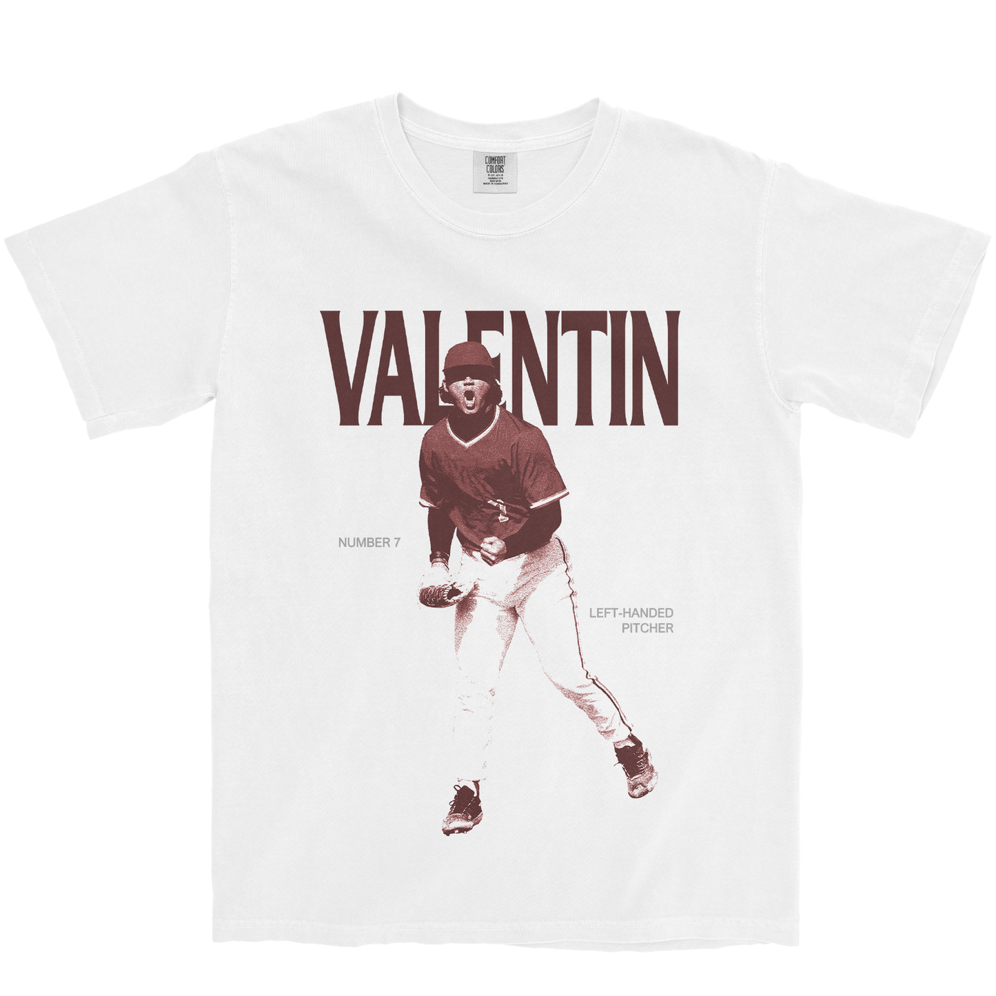 ALEX VALENTIN VINTAGE WHITE TEE