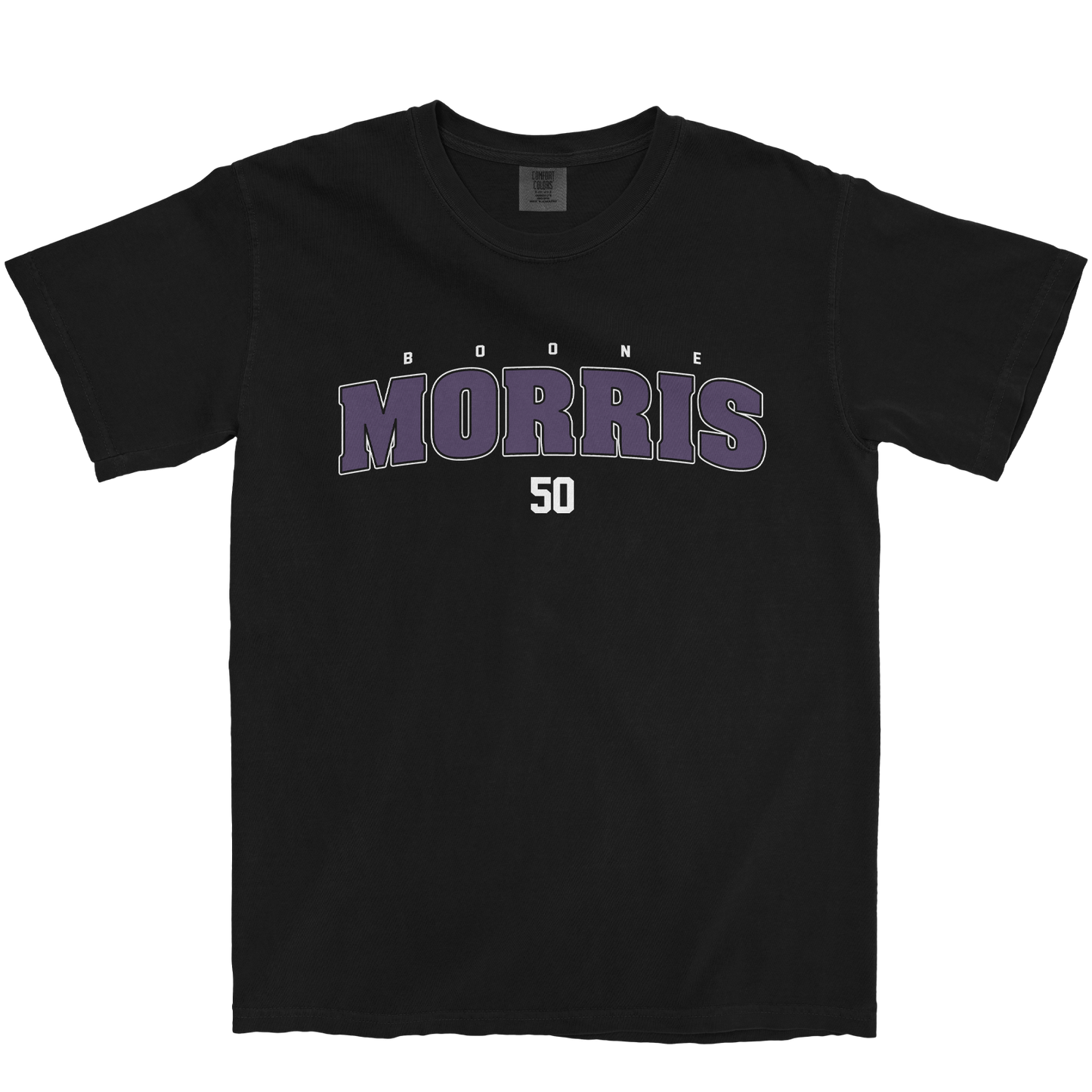 BOONE MORRIS CLASSIC BLACK TEE