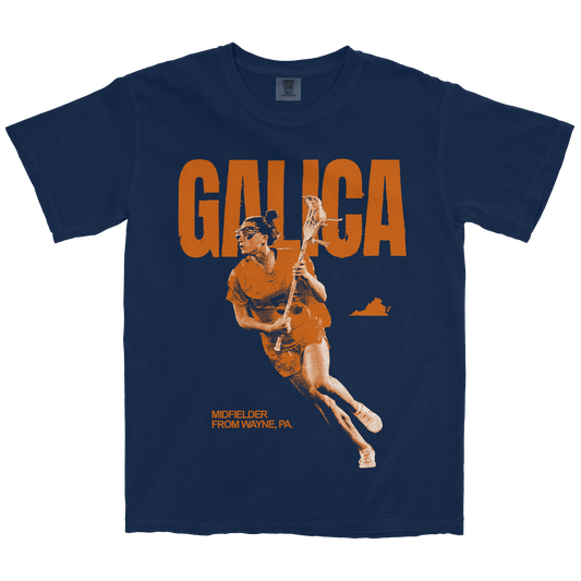 KATE GALICA GRAPHIC NAVY TEE