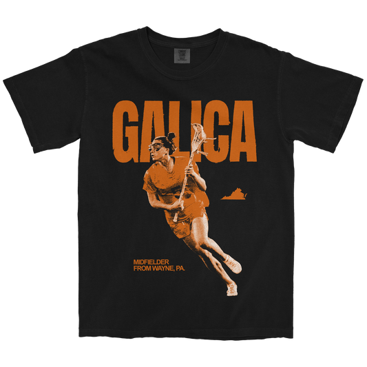 KATE GALICA GRAPHIC BLACK TEE