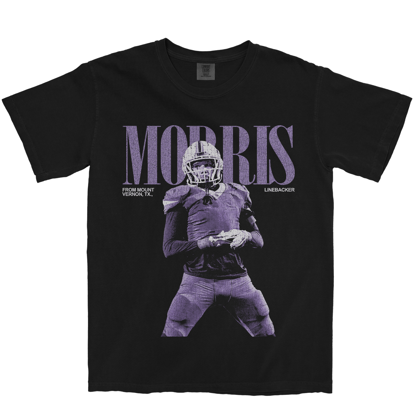 BOONE MORRIS VINTAGE BLACK TEE