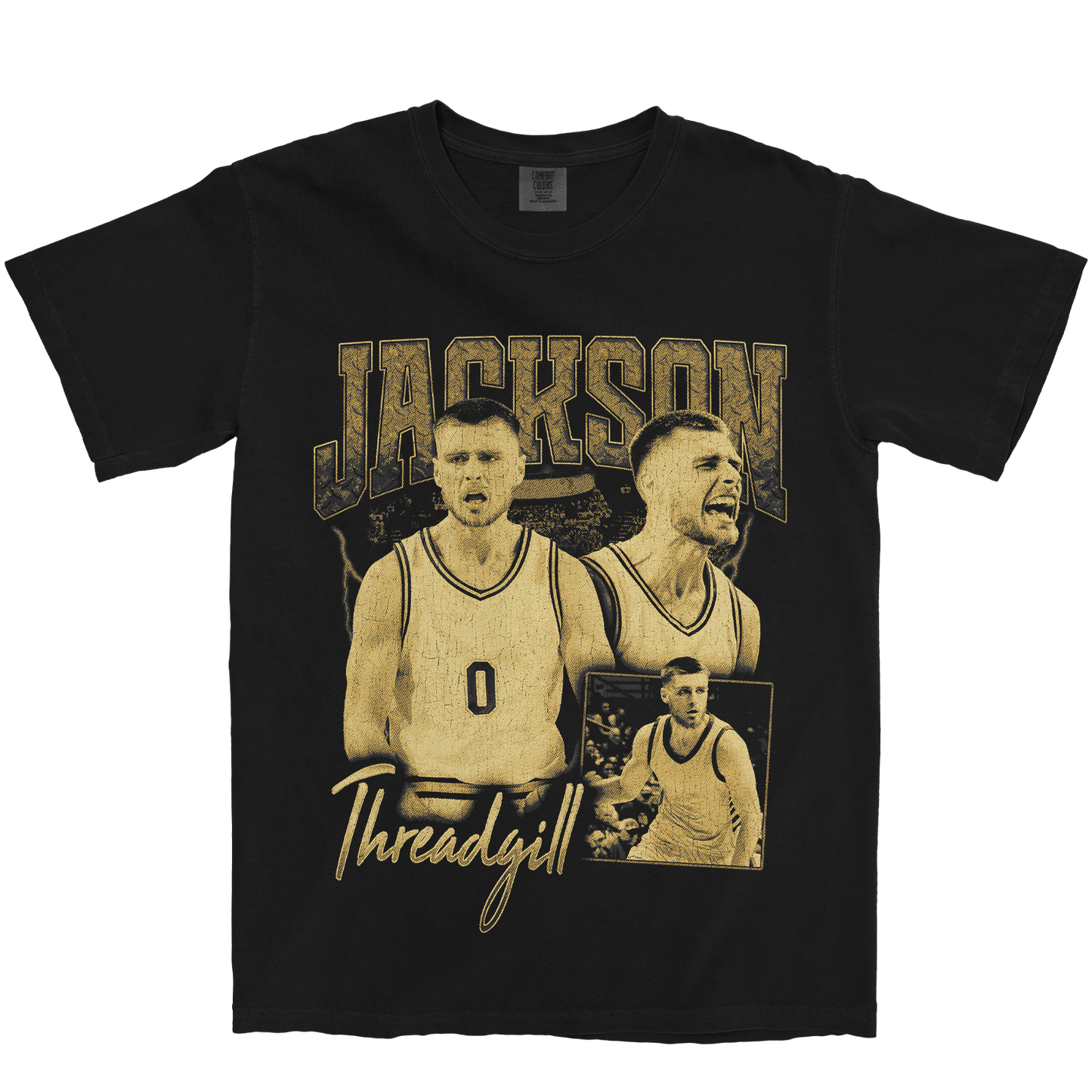 JACKSON THREADGILL GRAPHIC BLACK TEE