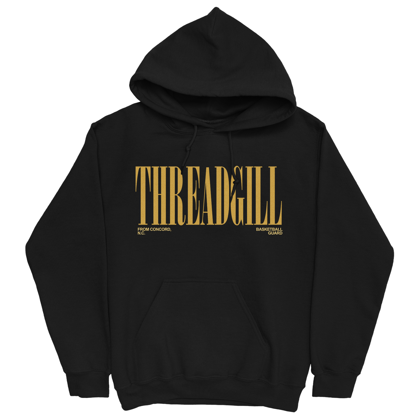 JACKSON THREADGILL CLASSIC BLACK HOODIE