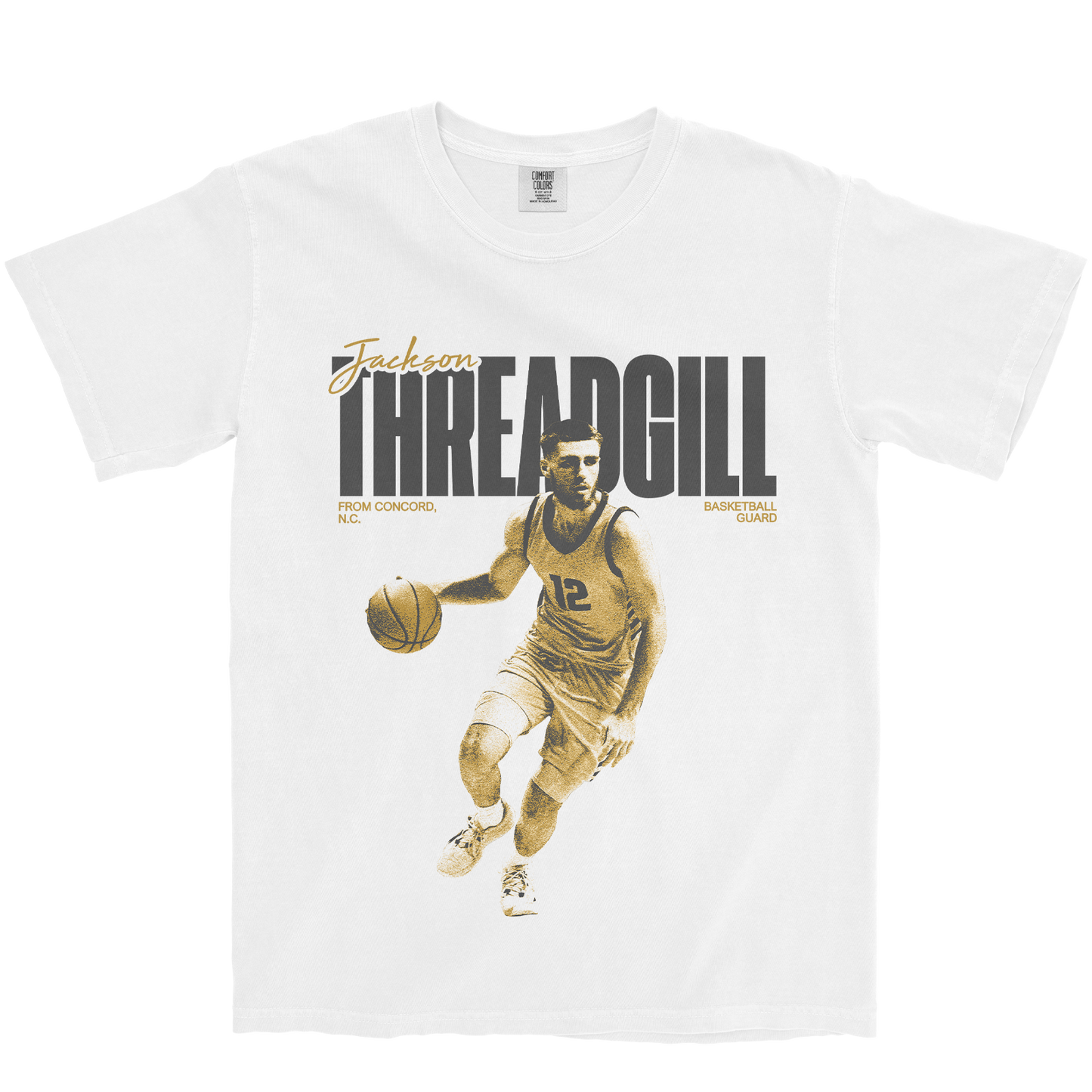 JACKSON THREADGILL VINTAGE WHITE TEE