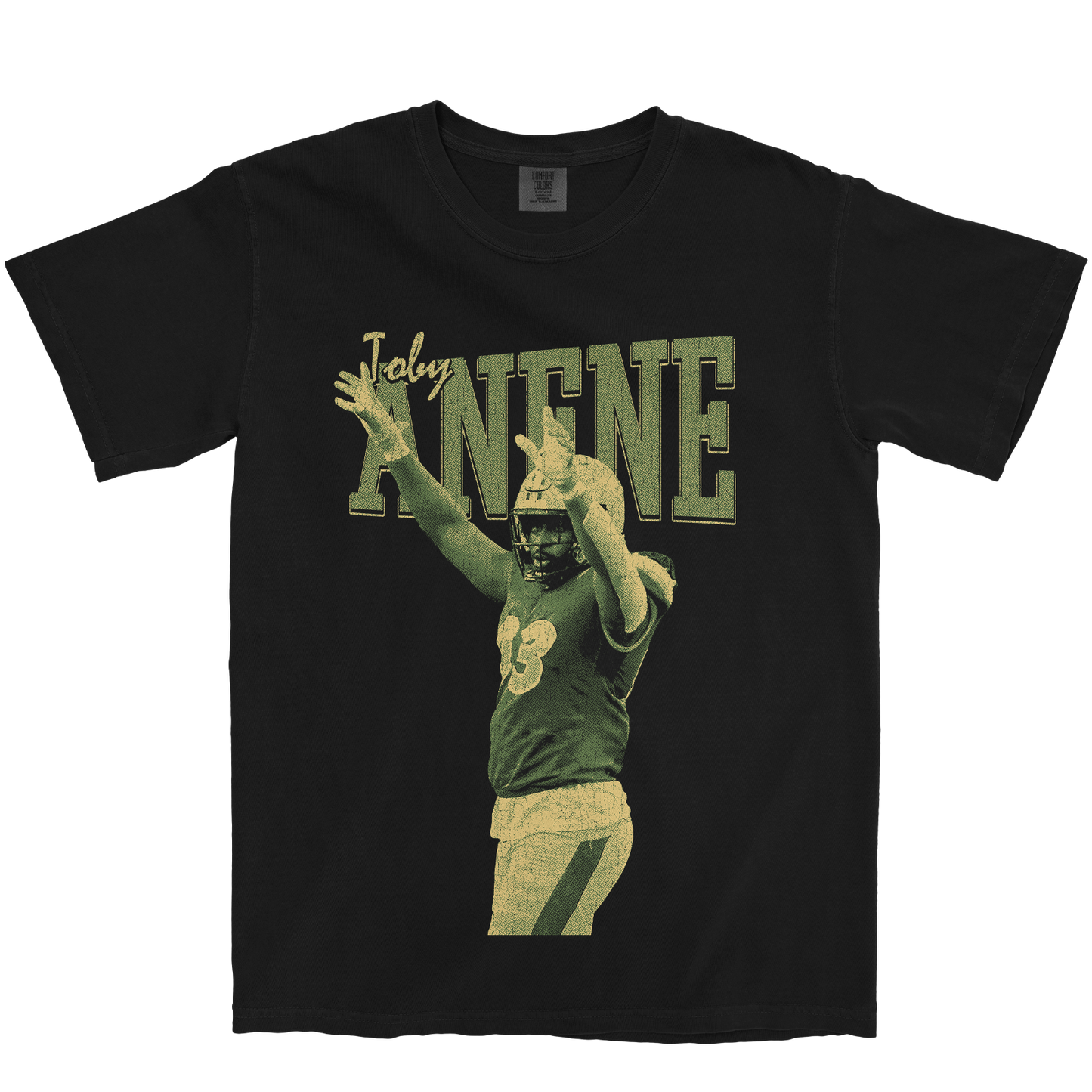 TOBY ANENE VINTAGE BLACK TEE