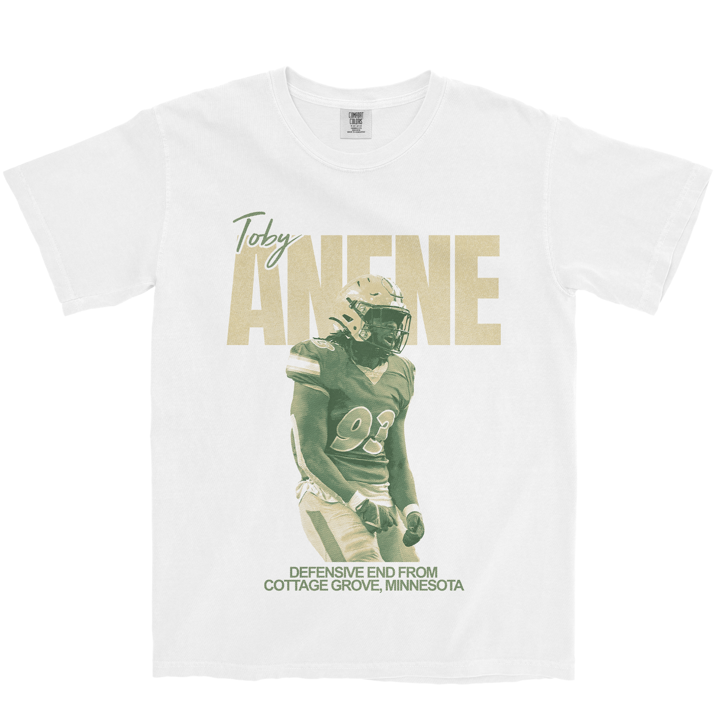 TOBY ANENE VINTAGE WHITE TEE