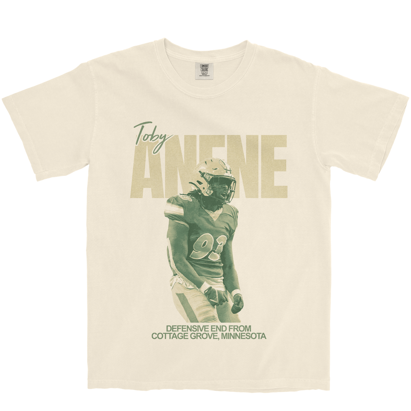 TOBY ANENE VINTAGE IVORY TEE