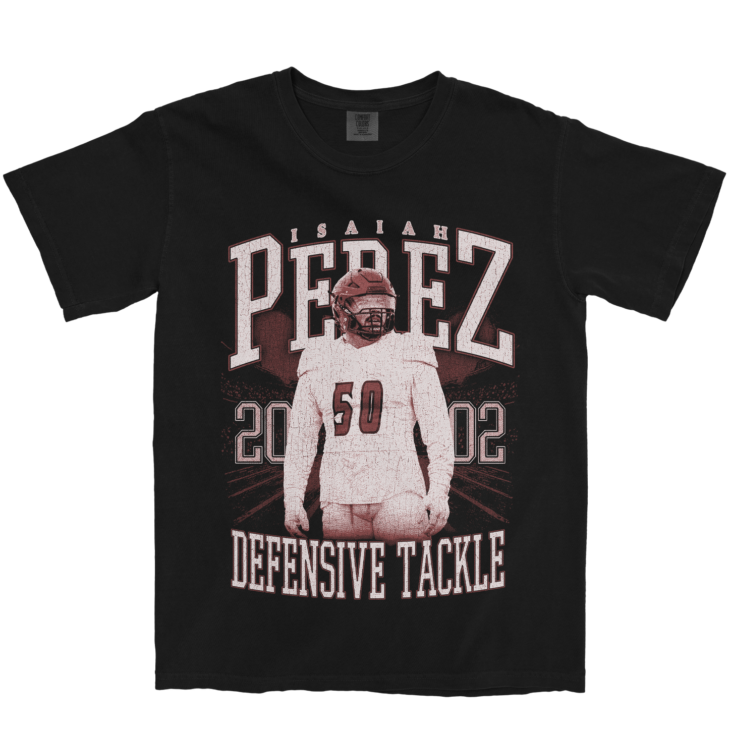ISAIAH PEREZ GRAPHIC BLACK TEE