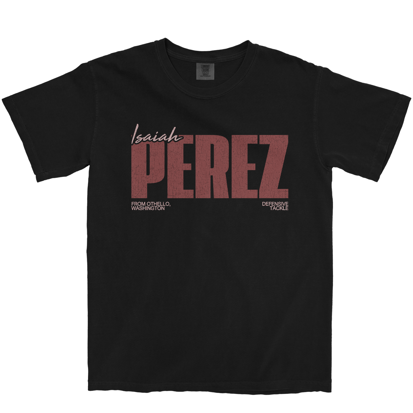 ISAIAH PEREZ CLASSIC BLACK TEE