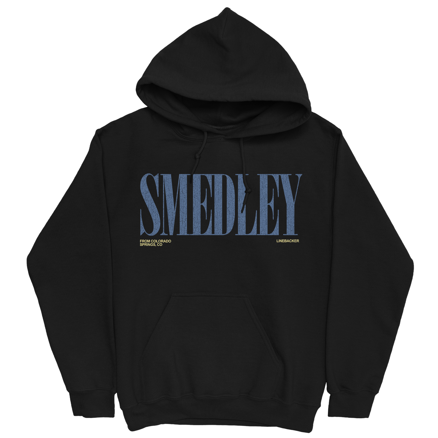 KJ SMEDLEY CLASSIC BLACK HOODIE