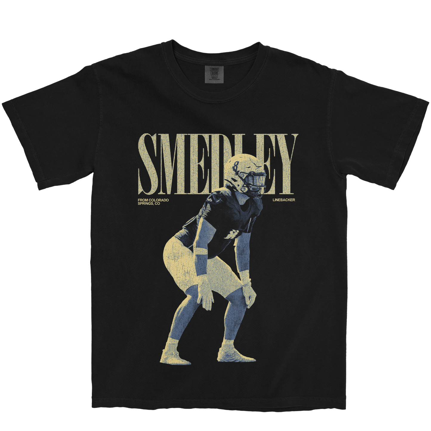 KJ SMEDLEY VINTAGE BLACK TEE