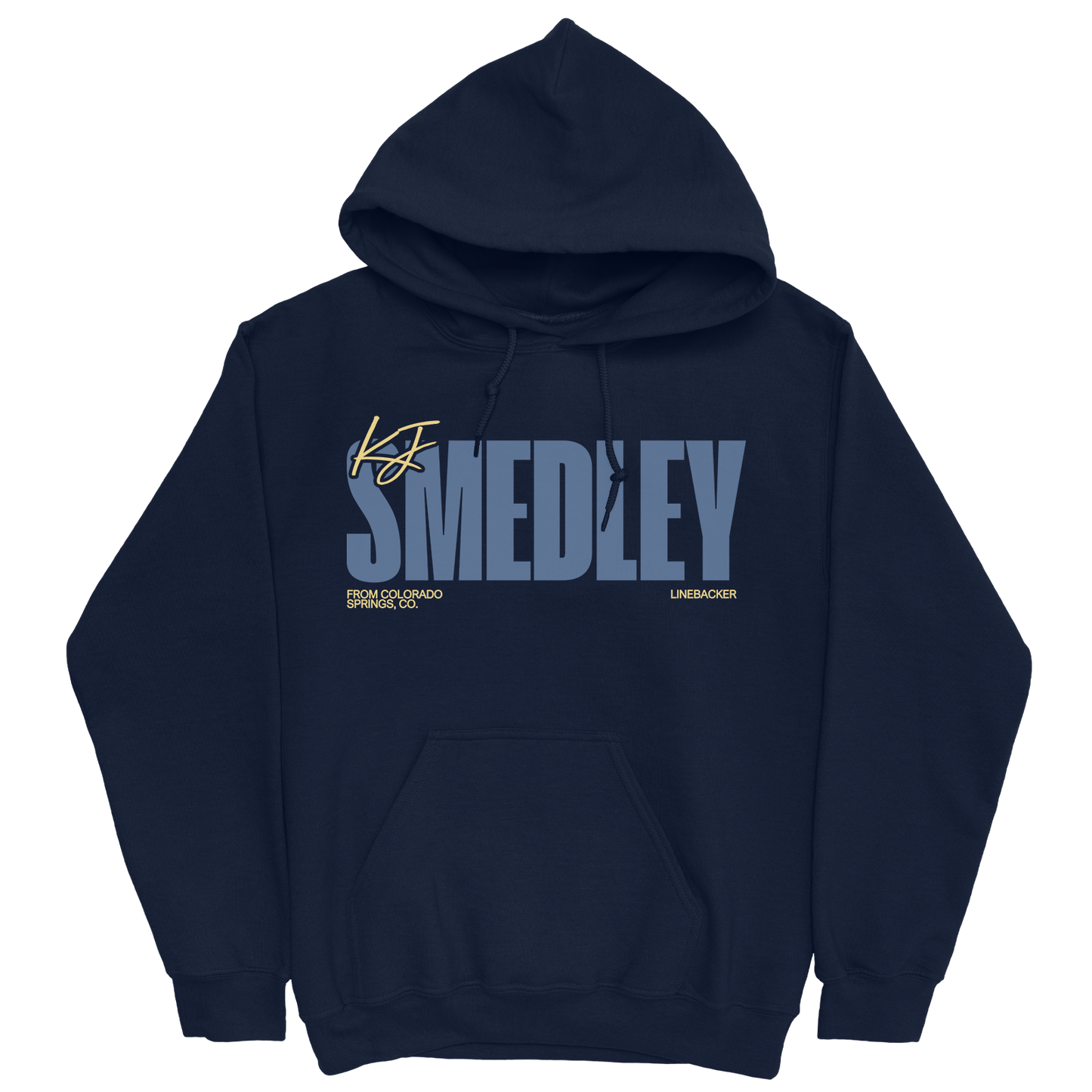 KJ SMEDLEY CLASSIC NAVY HOODIE