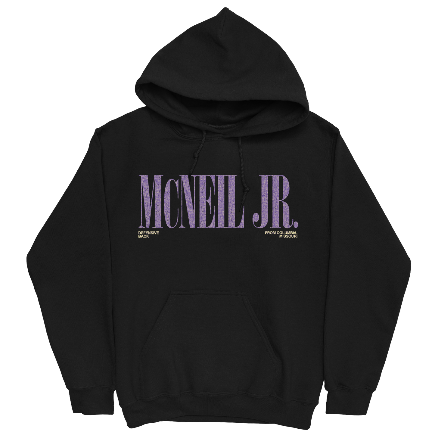 RODNEY MCNEIL JR. CLASSIC BLACK HOODIE