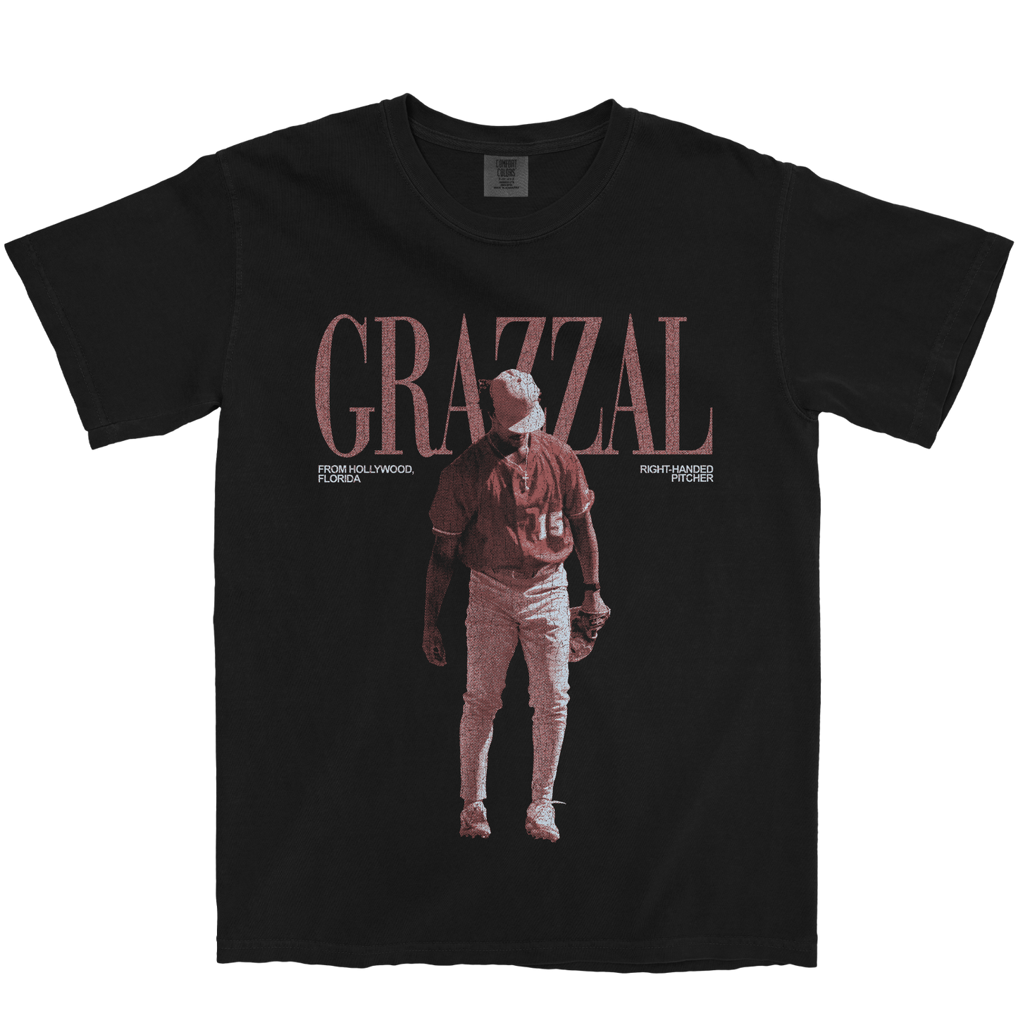 DEVIN GRAZZAL VINTAGE BLACK TEE
