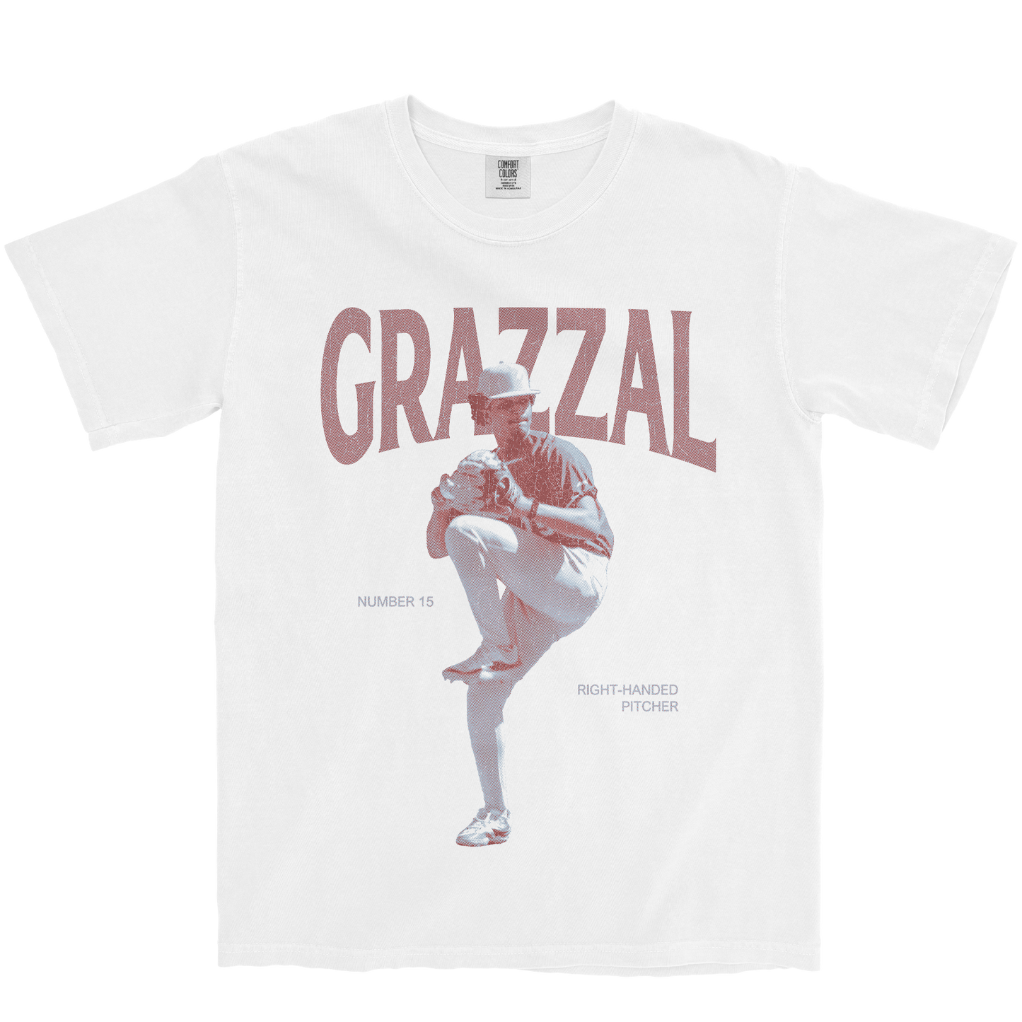 DEVIN GRAZZAL VINTAGE WHITE TEE