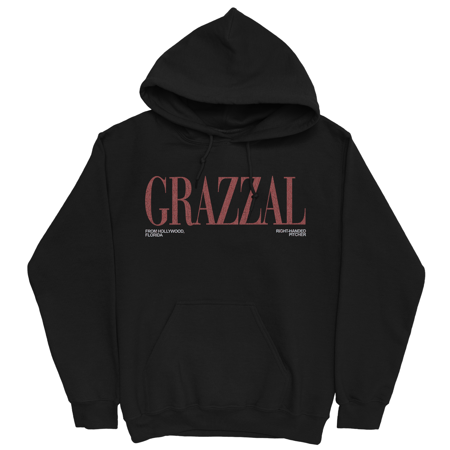 DEVIN GRAZZAL CLASSIC BLACK HOODIE
