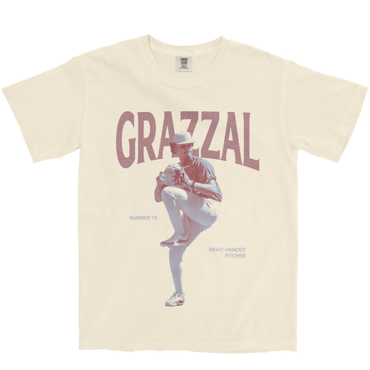 DEVIN GRAZZAL VINTAGE IVORY TEE