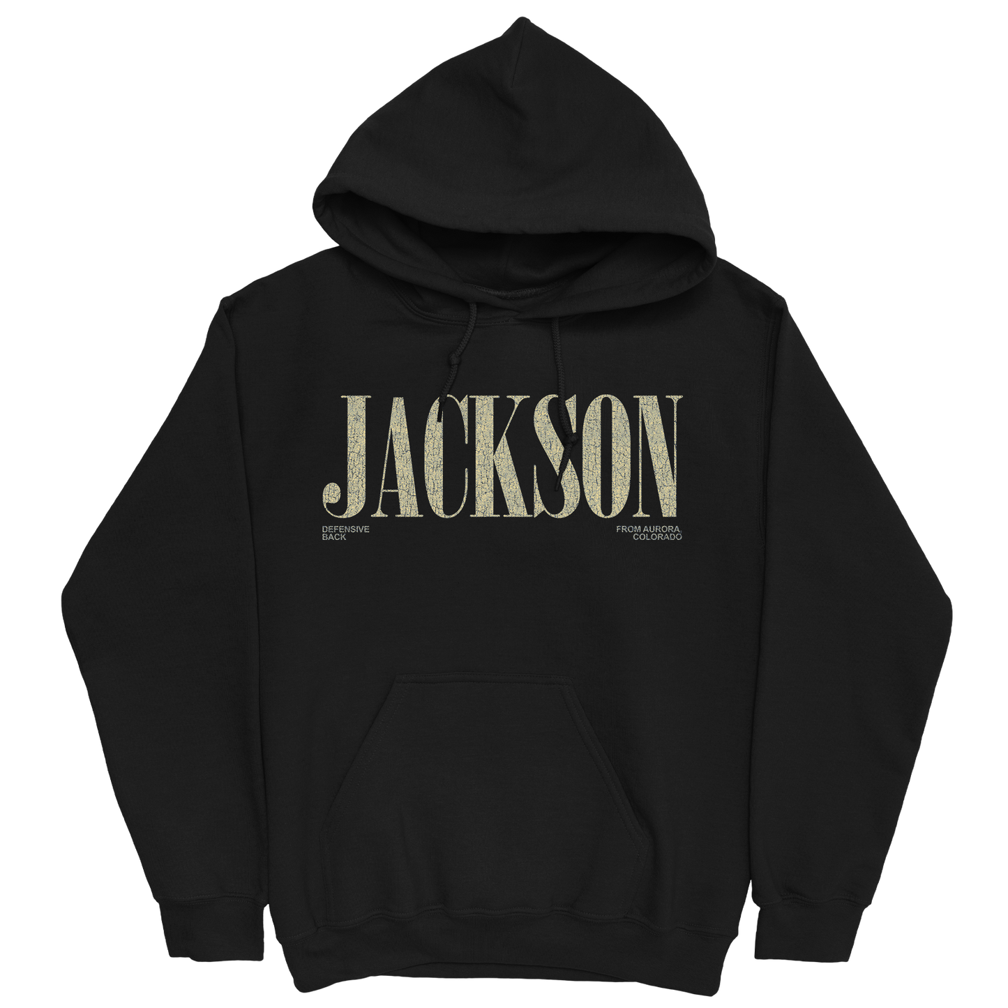 CORY JACKSON CLASSIC BLACK HOODIE