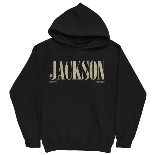 CORY JACKSON CLASSIC BLACK HOODIE