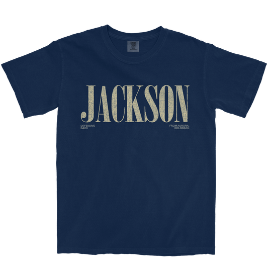 CORY JACKSON CLASSIC NAVY TEE