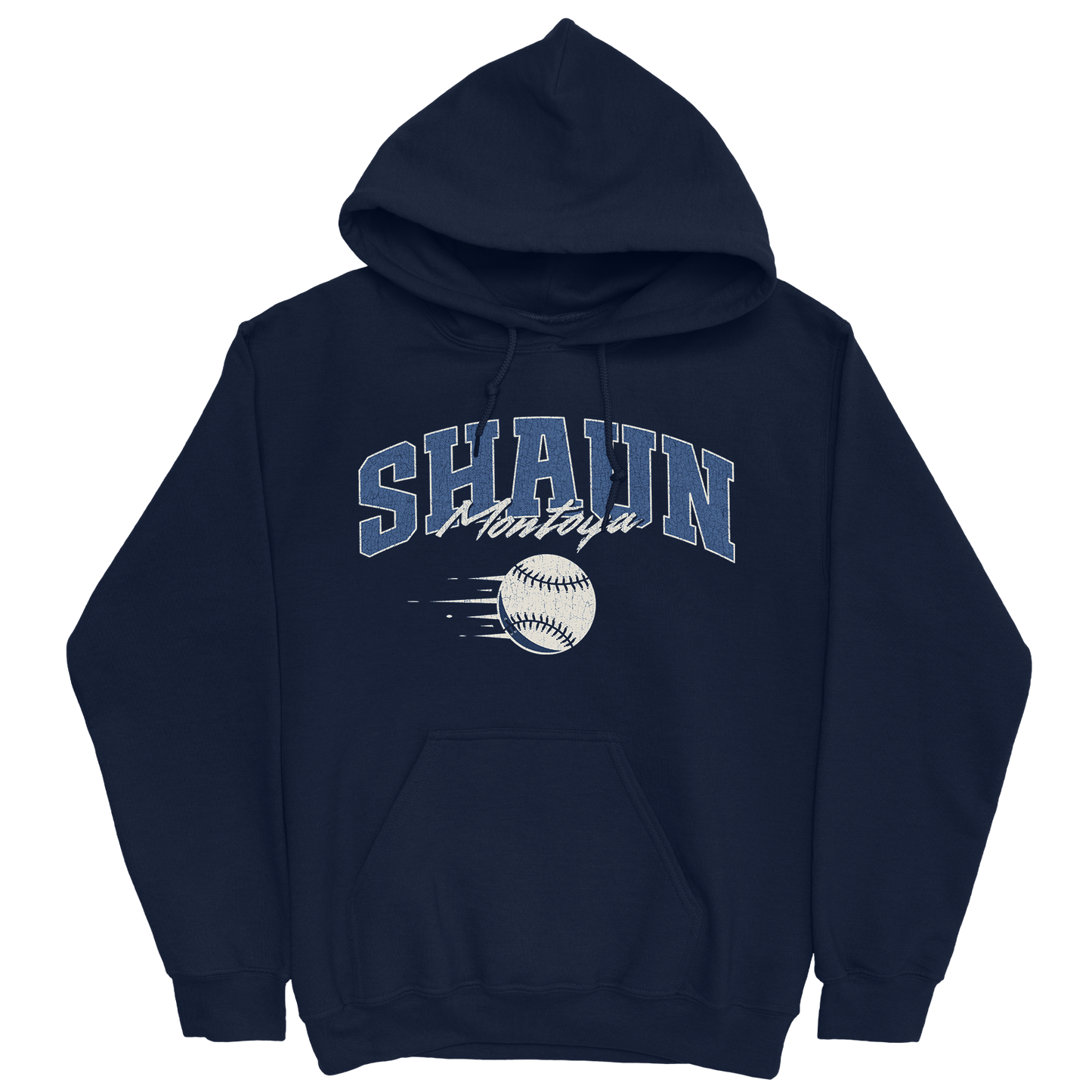 SHAUN MONTOYA BASEBALL NAVY HOODIE