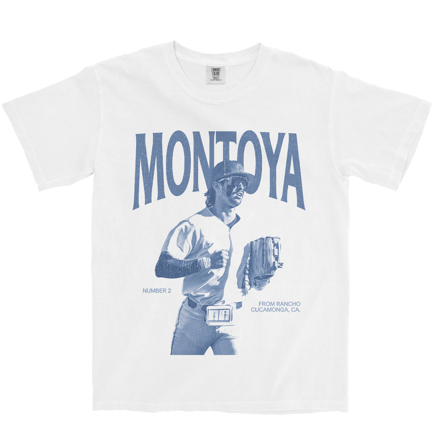 SHAUN MONTOYA VINTAGE WHITE TEE
