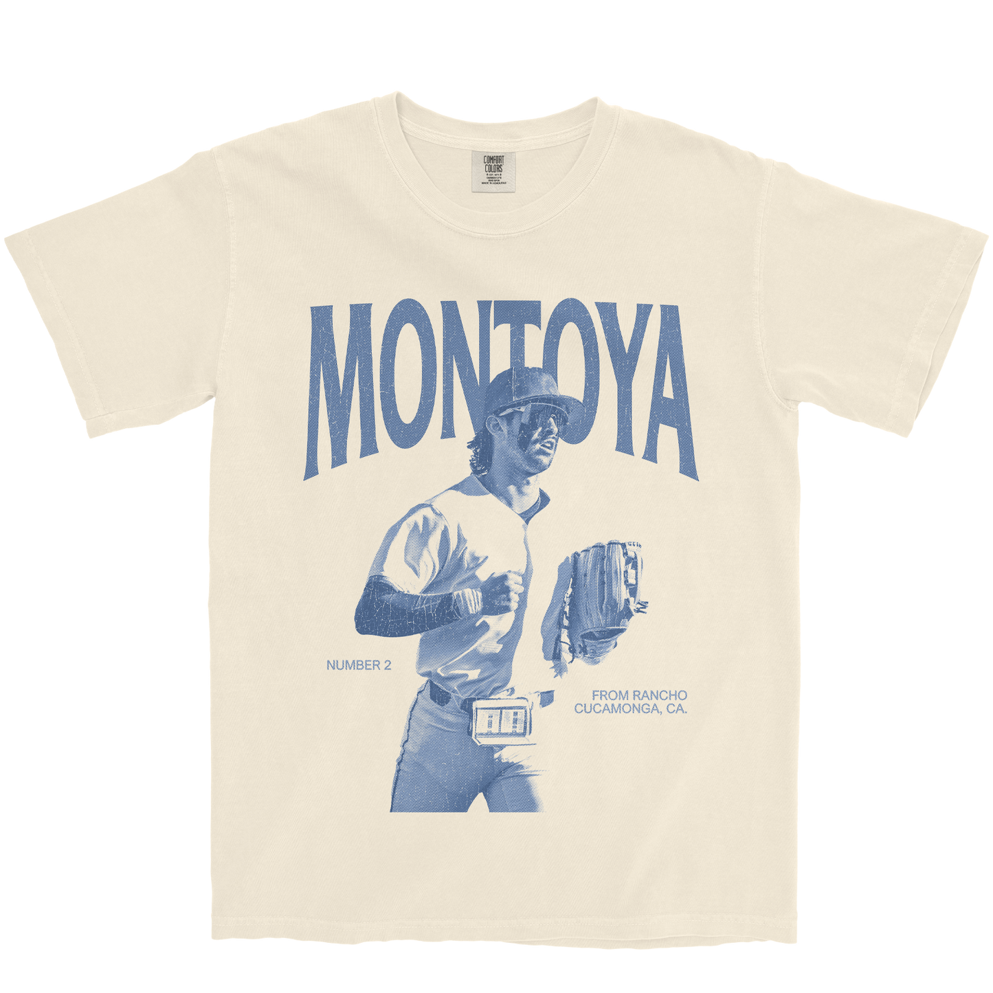 SHAUN MONTOYA VINTAGE IVORY TEE