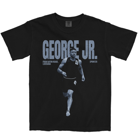DARRYL GEORGE JR. VINTAGE BLACK TEE