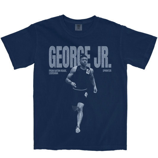 DARRYL GEORGE JR. VINTAGE NAVY TEE