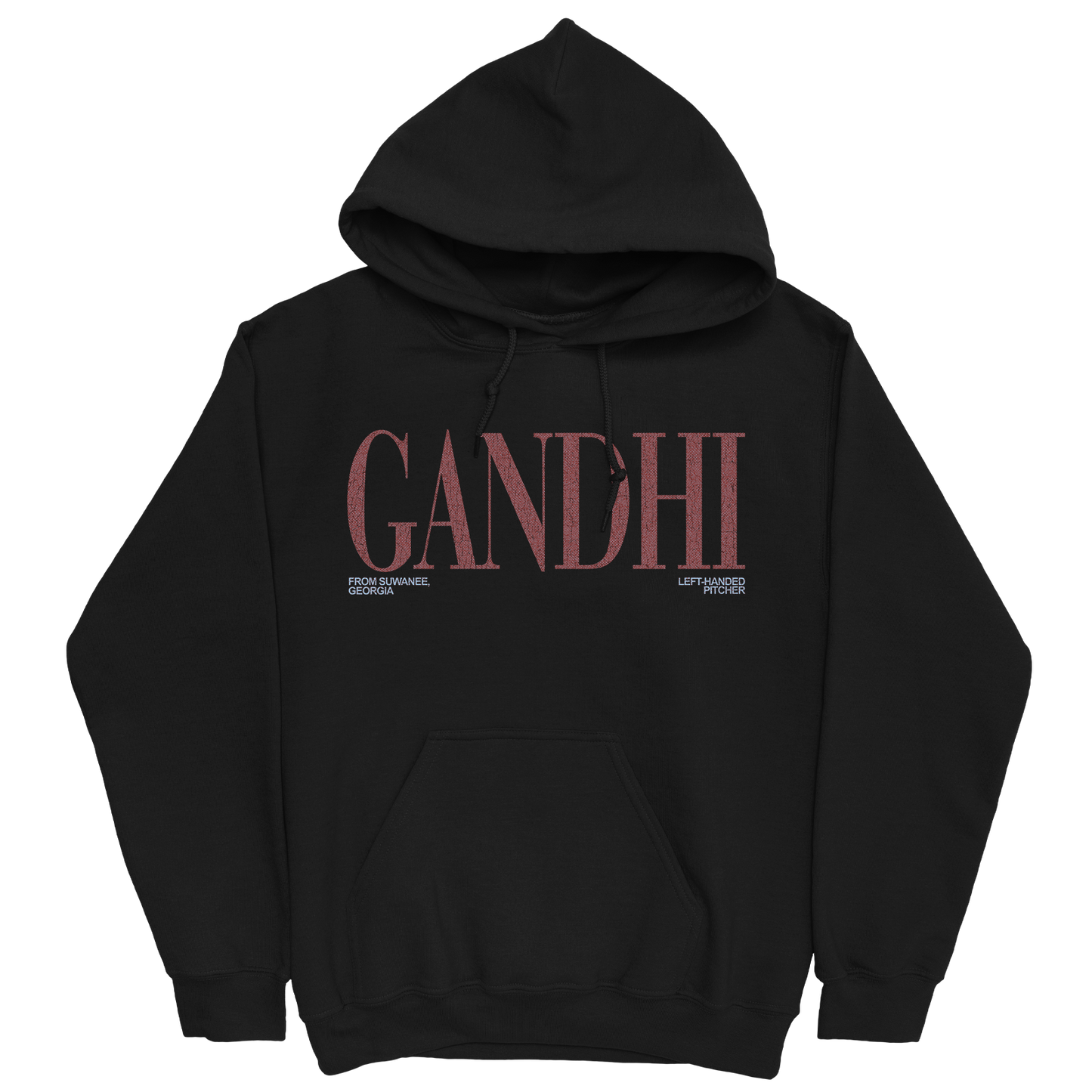 KRISH GANDHI CLASSIC BLACK HOODIE