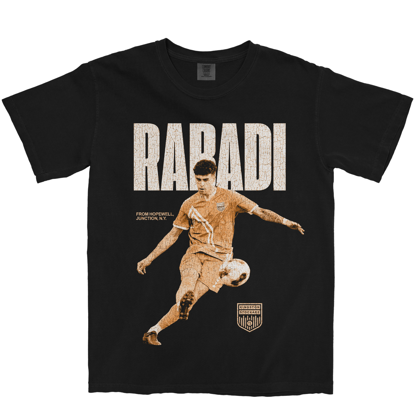 MATT RABADI VINTAGE BLACK TEE