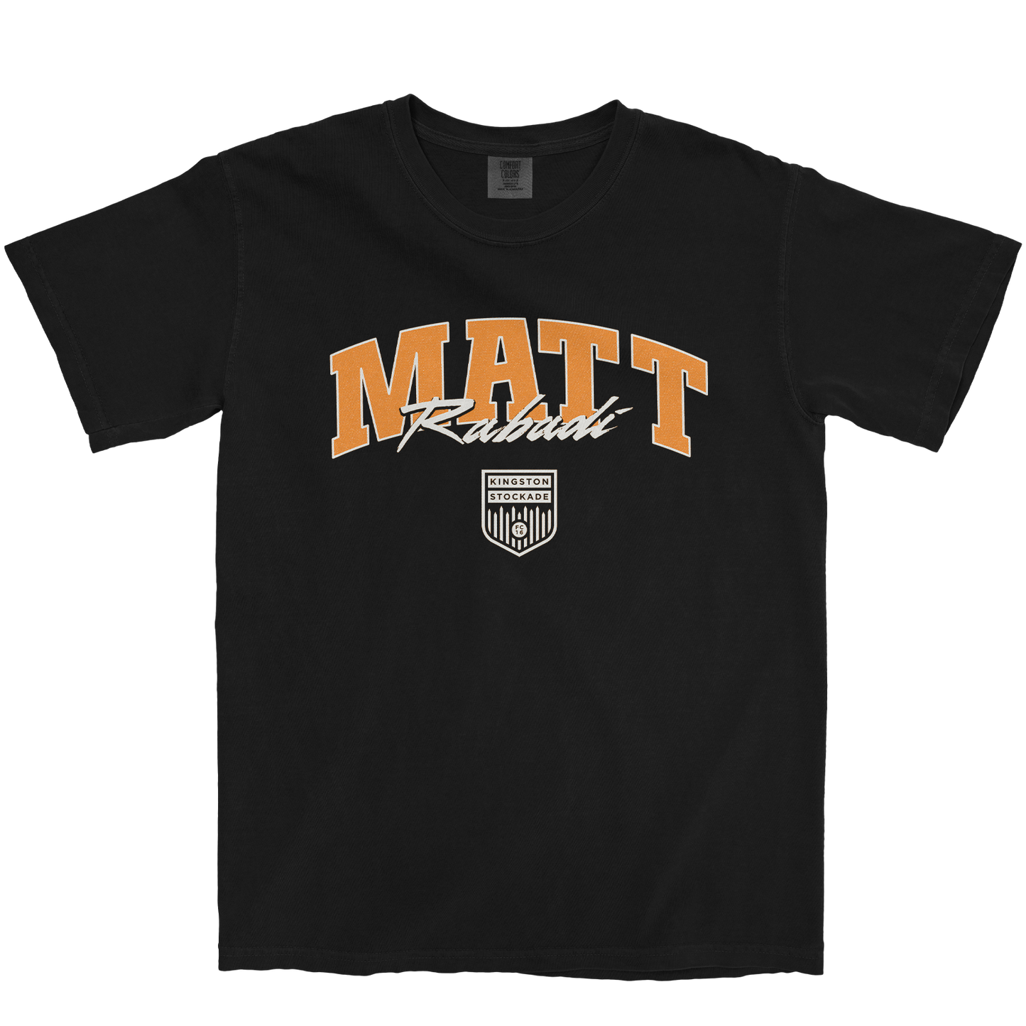 MATT RABADI CLASSIC BLACK TEE