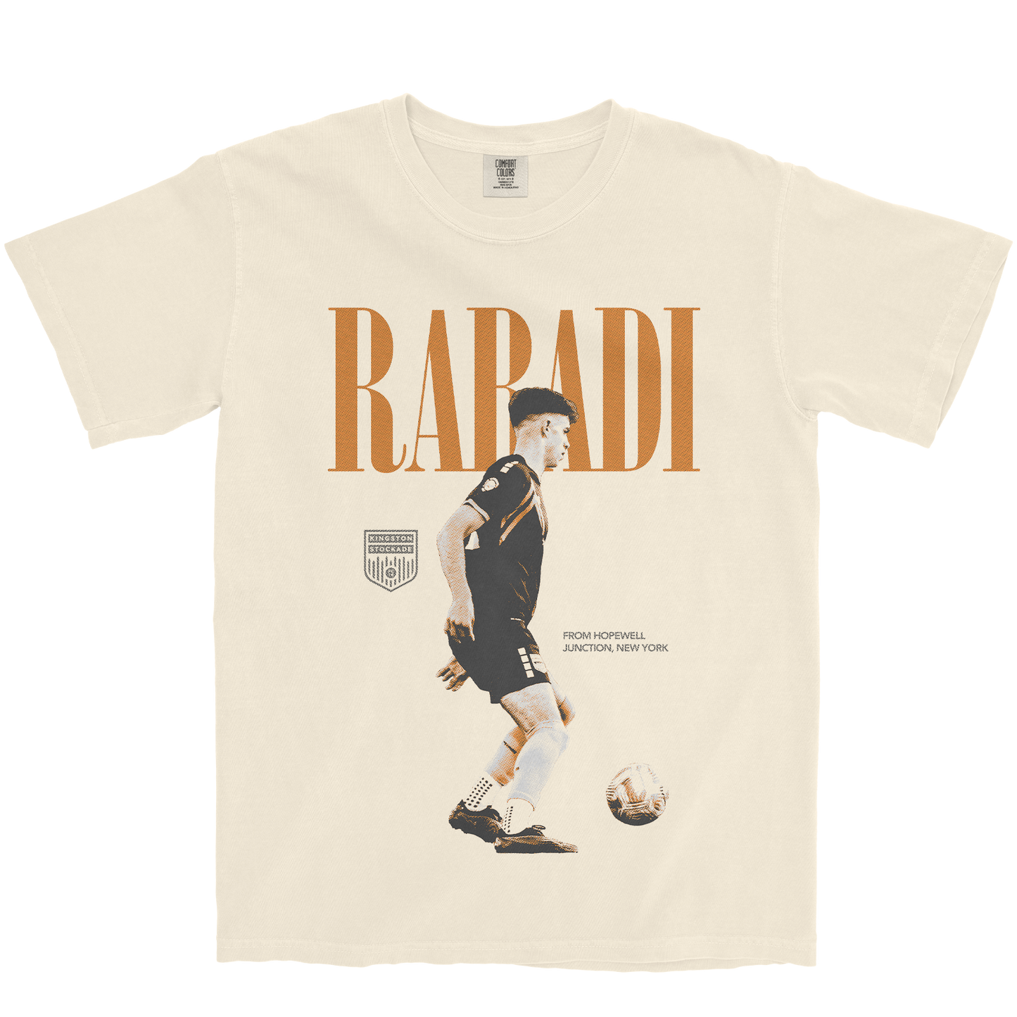 MATT RABADI VINTAGE IVORY TEE