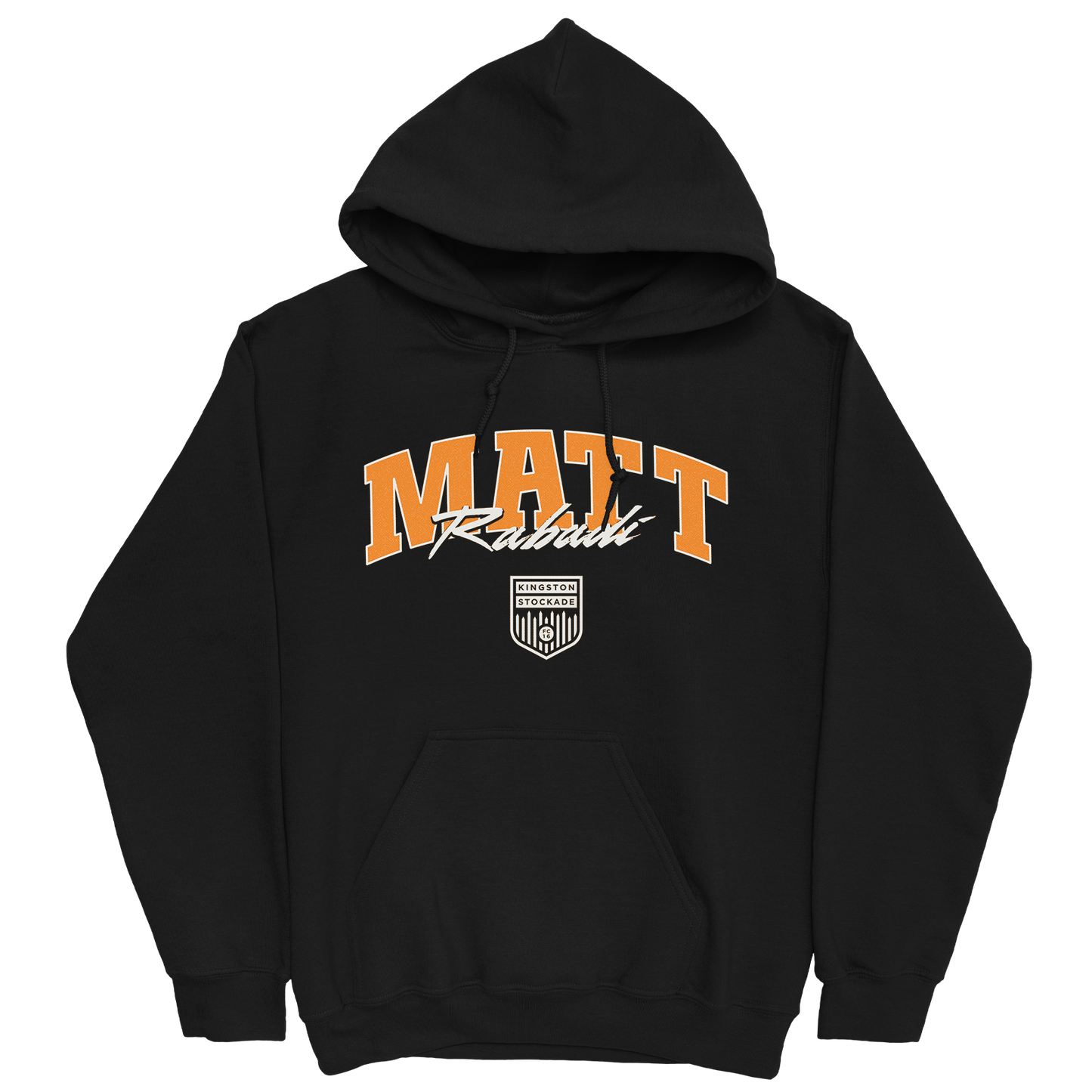 MATT RABADI CLASSIC BLACK HOODIE