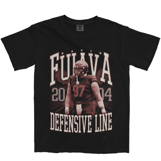 DAVID FUIAVA VINTAGE BLACK TEE