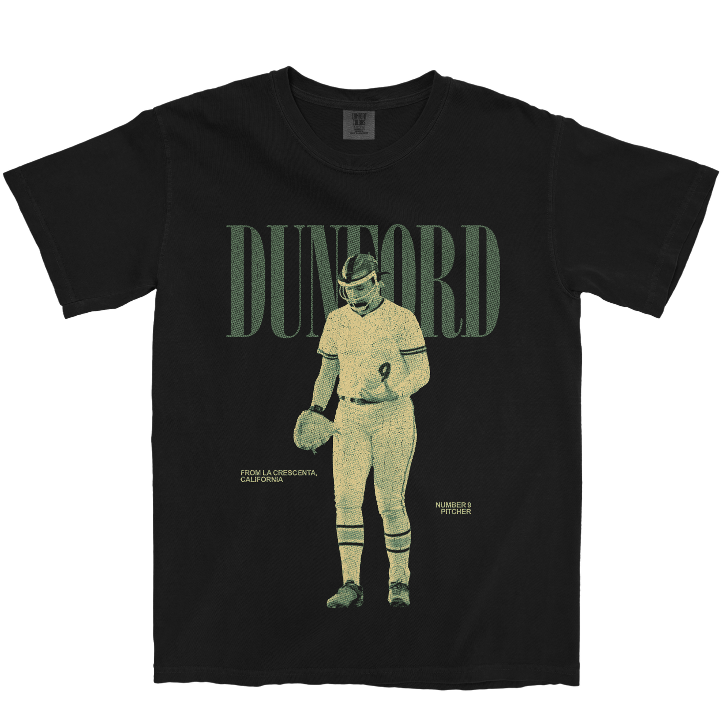 KAITLYN DUNFORD VINTAGE BLACK TEE