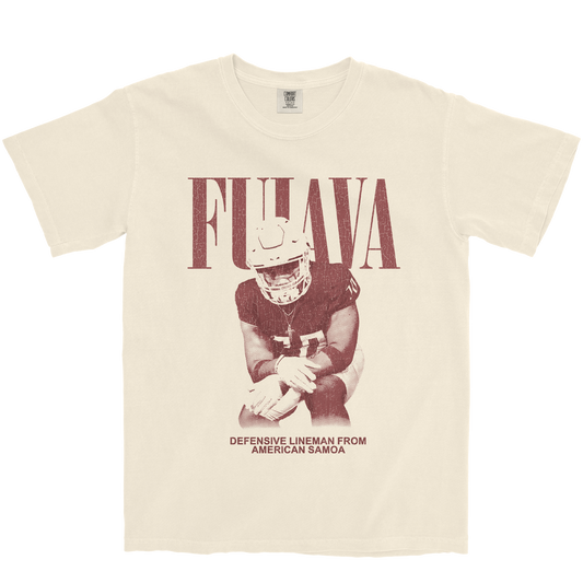 DAVID FUIAVA VINTAGE IVORY TEE
