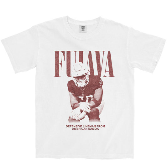 DAVID FUIAVA VINTAGE WHITE TEE