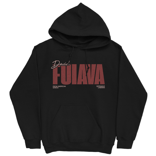 DAVID FUIAVA CLASSIC BLACK HOODIE