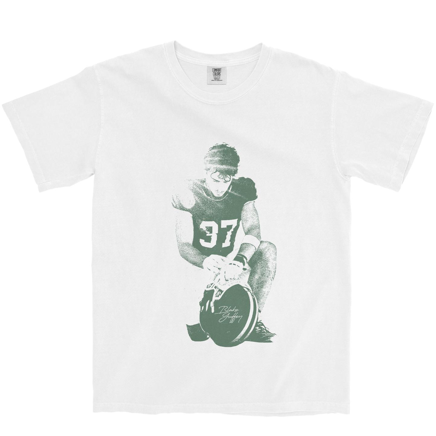 BLAKE GUFFEY #37 WHITE TEE