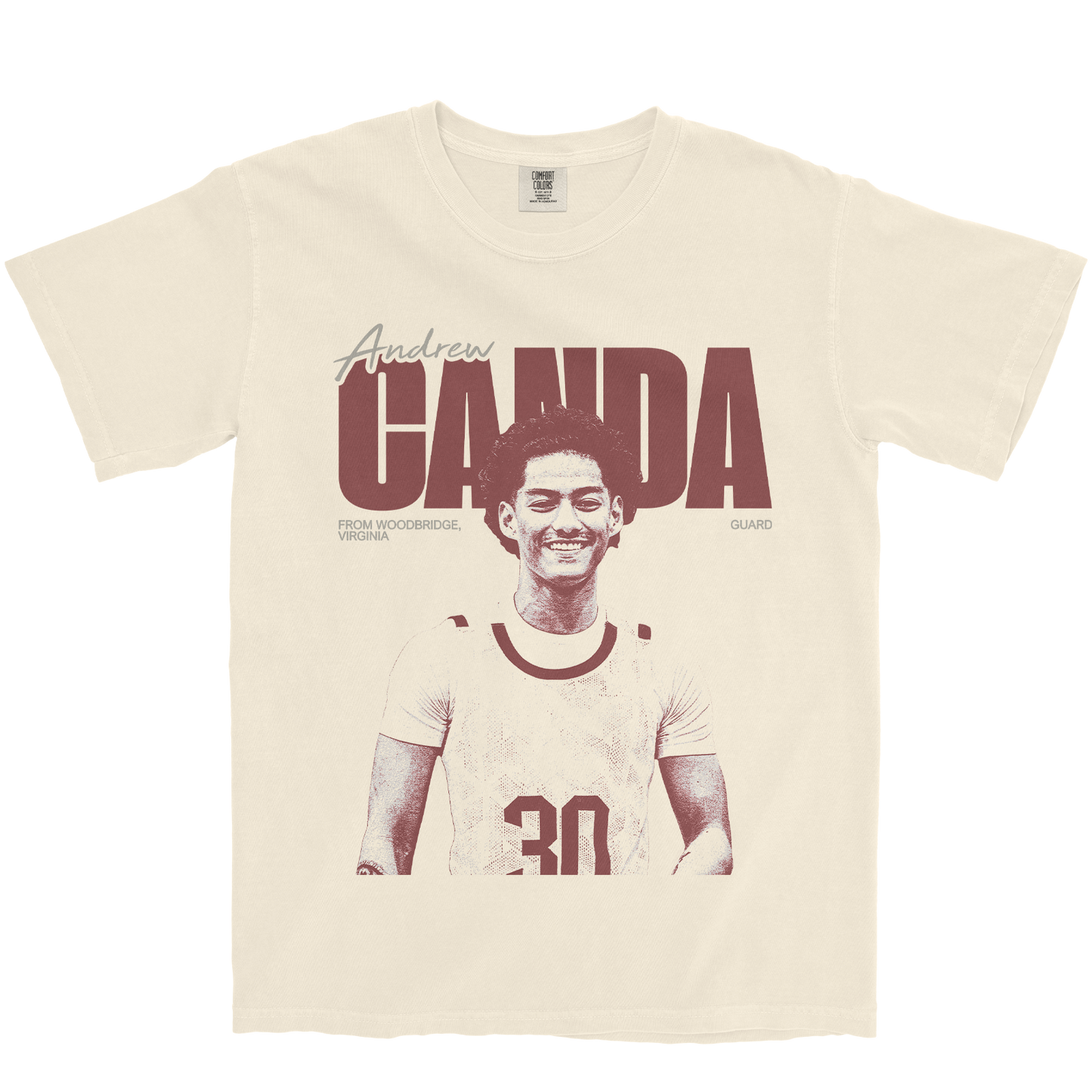 ANDREW CANDA VINTAGE IVORY TEE