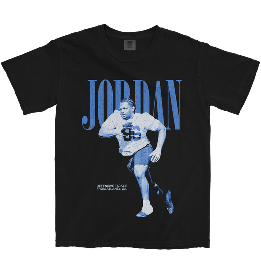 JALEN JORDAN VINTAGE BLACK TEE