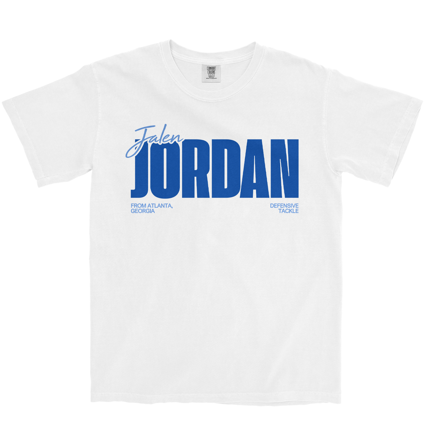 JALEN JORDAN CLASSIC WHITE TEE