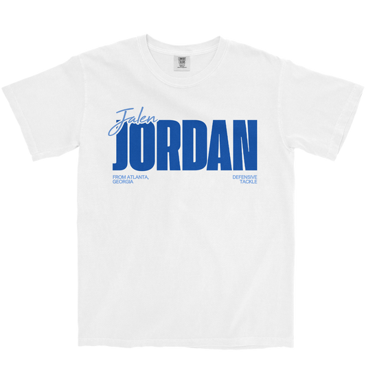 JALEN JORDAN CLASSIC WHITE TEE