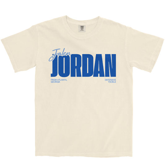JALEN JORDAN CLASSIC IVORY TEE