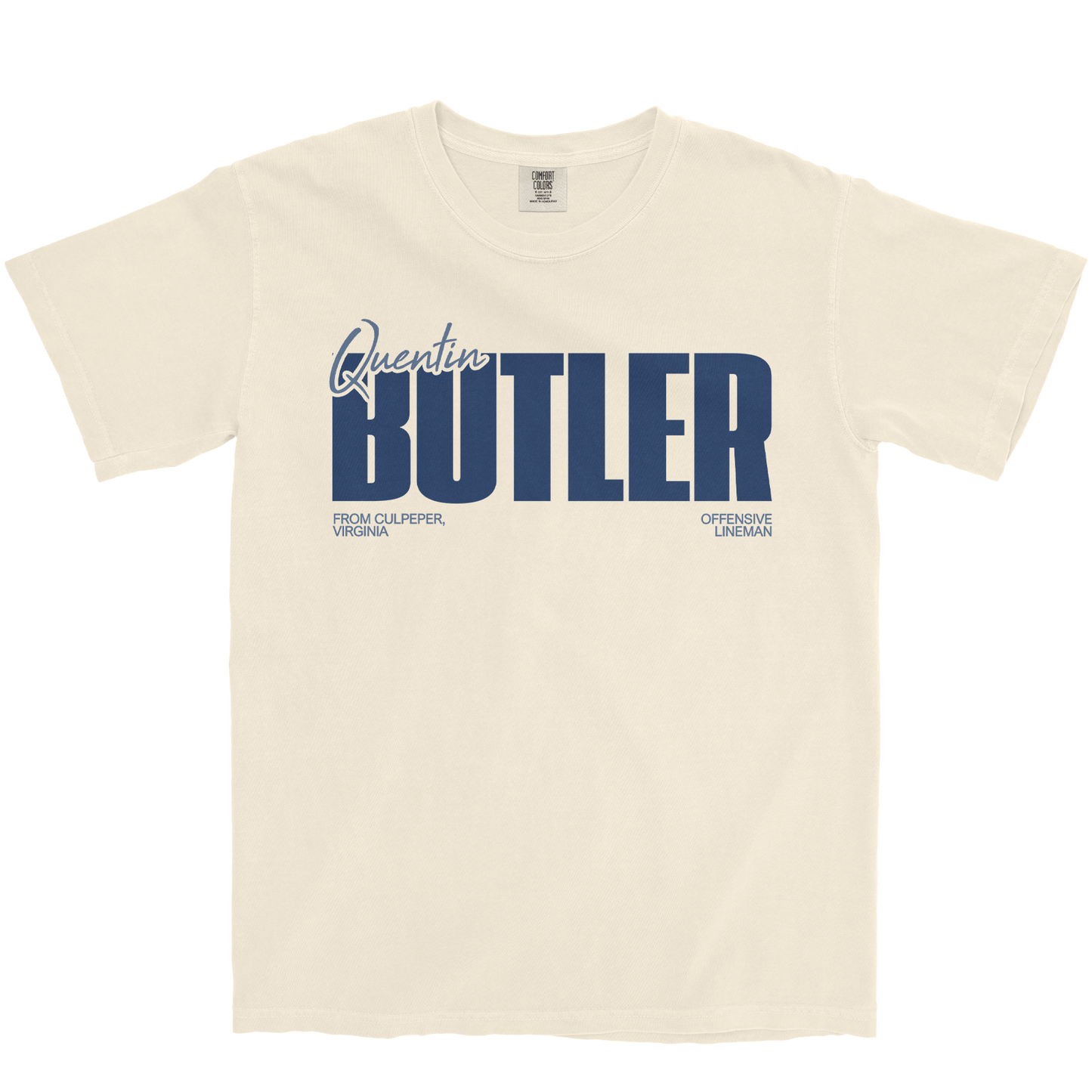 QUENTIN BUTLER CLASSIC IVORY TEE