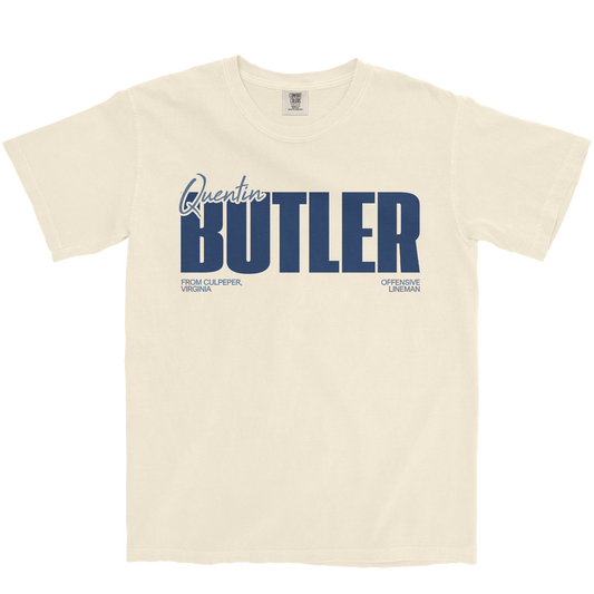 QUENTIN BUTLER CLASSIC IVORY TEE
