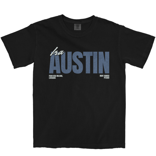 IRA AUSTIN CLASSIC BLACK TEE